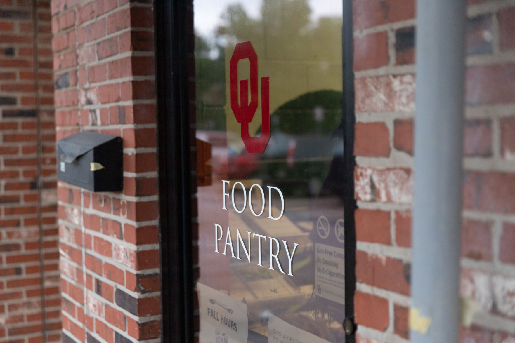 OU Food Pantry Door